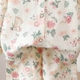 thumbnail image 4 of JUMEYU Toddler Girls Pajamas Toddler Baby Girl Clothes Girl Long Sleeve Pullover Infant Fall Winter Outfit 1T 2T (Watermelon Red,1-2 Years), 4 of 4