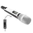 thumbnail image 1 of Micrófono Dinámico Inalámbrico, Micrófono Inalámbrico Antiinterferencias Con Reducción De Ruido Con Receptor Para Karaoke, 1 of 7