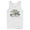 White, variant on Men's Justice League Team Awesome Perspective Tank Top Royal Blue Small