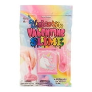Way To Celebrate Valentine’s Day Party Favors, Unicorn Slime, 8 Count