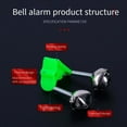 thumbnail image 5 of Fishing Bells under $5! CQCYD Fishing Alarm Bell with Clip, 10PCS Rod Tip Alert Bells, Night Fishing Light Attachment, Bite Indicator for Freshwater Saltwater Fishing Gear Accessories, 5 of 9