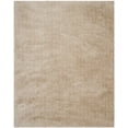 thumbnail image 2 of Safavieh Venice Shag Collection SG256C Handmade Champagne Polyester Area Rug (8' x 10'), 2 of 5