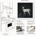 thumbnail image 6 of Moonow7 Deer Wall Art Prints, Wildlife Animal Poster for Living Room Bedroom Office Decor, Rustic Minimalist Picture, Mountain Cabin Home Decoration, Unframed Size 50x50 cm / 20x20”, 6 of 13