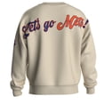 thumbnail image 3 of Unisex Fanatics  Tan New York Mets Spirit Jersey Fleece Crewneck Pennant Sweatshirt, 3 of 5