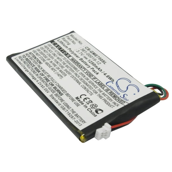 1250mAh Garmin 361-00019-12 Battery for Edge 605 Edge 705