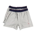 thumbnail image 2 of Ralph Lauren - Calzoncillos tipo bóxer para hombre (2 unidades), color gris, mediano Ralph Lauren Calzoncillos boxer, 2 of 2