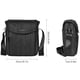 thumbnail image 4 of Bolso bandolera resistente al agua con múltiples bolsillos, bandolera para hombre, bolso lateral par OSOCE Paquete deportivo, 4 of 7