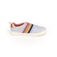thumbnail image 6 of Oshkosh B'gosh Toddler Girls' Varsha Rainbow Casual Canvas Slip-on Shoes, Grey, Multi, Size 6 M-13 M ( 3-6 Years), 6 of 6