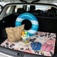 thumbnail image 2 of HUISEFOR Halloween Car Trunk Mat 29" x 39" Scratchproof Non-Slip Cargo Liner, Full Protection Universal Fit for Most Cars and Suvs, 2 of 7