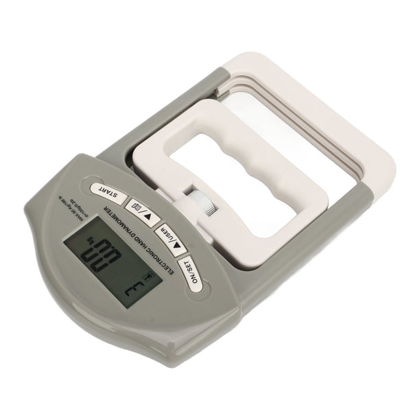 Fortalecedor de mano digital Dinamómetro de mano electrónico ajustable con captura automática Medidor de fuerza de agarre para uso deportivo doméstico escolar clínico ANGGREK Otros