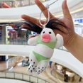 thumbnail image 1 of Hearth & Gear " Cute" Keychain Absurdly Adorable Bag Charm For & Keys Weirdly Lovable Stuffed Toy, 1 of 6