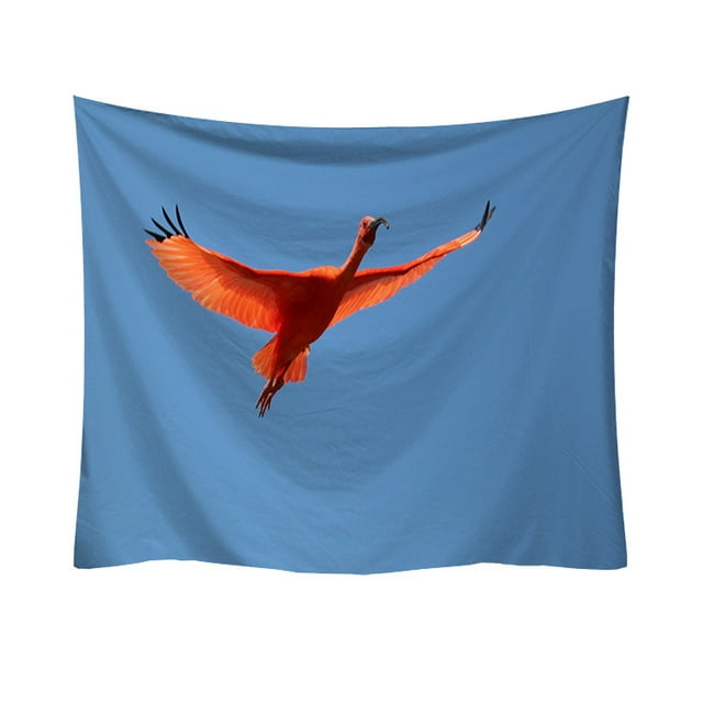 Tapicería de pared con diseño de flamencos, diseño estético, 150 x 130 cm, microtela