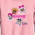 thumbnail image 2 of LOL Surprise! - Time To Shine - Toddler And Youth Crewneck Fleece Sweatshirt, 2 of 4