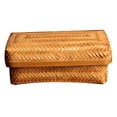 thumbnail image 2 of Bamboo Woven Basket de Almacenamiento Bandeja de Cesto Caja de Té Sorage, 2 of 9