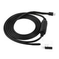 thumbnail image 2 of Cable adaptador de audio auxiliar, cable adaptador auxiliar AUX de 12 pines, kit de entrada de audio auxiliar, diseño revolucionario, 2 of 7