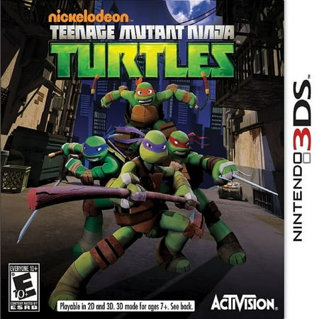 Restored Teenage Mutant Ninja Turtles - Nickelodeon (Nintendo 3DS, 2013) Video Games (Refurbished)