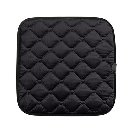 Portable Heated Seat Cushion with USB 3 Heat Settings Foldable Portable USB Rechargeable Heating Seat Cushion for Office Home Camping Wheelchair Lightweight 17x17 inch
