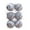 Gray, variant on Tyidzon Christmas Ornaments Set 2.36 Inch Christmas Tree Decorations, Hanging Christmas Balls for Indoor/Outdoor Holiday Party Home Decor