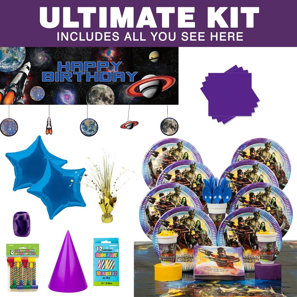 Marvel GUARDIANS OF THE GALAXY Birthday PARTY Tableware Supplies Decorations 