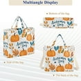 thumbnail image 6 of FORMRS Womens Corduroy Tote Bag Crossbody Shoulder Handbag with Pocket, Pumpkins Pattern, 6 of 7