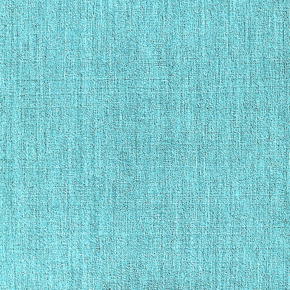 Ahgly Company Indoor Square Solid Light Blue Modern Area Rugs, 5' Square