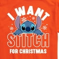 thumbnail image 3 of Lilo & Stitch - I Want A Stitch For Christmas - Men's Short Sleeve Graphic T-Shirt, 3 of 5