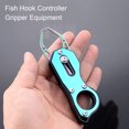 thumbnail image 2 of Enlarged Jaw Spring Design Fish Control Pliers with Carabiner Small Fish Lip Hand Grip Pliers Angling Equipment, 2 of 7