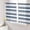 Haze Blue, variant on Sheer Curtains 72 Inches Long 2 Panels Set for Bedroom, Black Grey Stripe Semi Sheer Curtains for Windows, Minimalist Farmhouse Striped Voile Window Treatments Rod Pocket Curtain