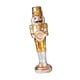 thumbnail image 2 of Figura decorativa de cascanueces navideños, estatua luminosa para escritorio, centro de mesa clásico, adorno de escritorio, muñeco de cascanueces de Grande, 2 of 8