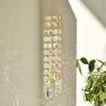 thumbnail image 4 of Hanging Window Garden Crystal Sun Catcher, Gold-Plated Sun Catcher for Indoor and Outdoor Decoration, Light Catcher, Party Crystals (AB Colour), 4 of 12