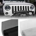 thumbnail image 2 of Grille Insert Bumpers Universal Front Grill Mesh Sheet Aluminum for Most Car, 2 of 21