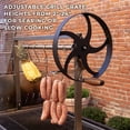 thumbnail image 6 of Backyard Discovery Argentine Santa Maria XL Wood Fire & Charcoal Steel Grill, Asado Clamp, 6 of 15