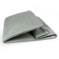 thumbnail image 6 of CC Home Furnishings 17" Gray Solid Pattern Large Sized Rectangular Paper Basket with Rope, 6 of 7