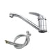thumbnail image 1 of EeaseMX Grifo mezclador de agua para cocina, baño, lavabo, fregadero, caño rociador con 2 tubos de alambre, 1 of 7