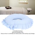 thumbnail image 3 of Headrest Face Cushion, Massage Face Pillow Round Shaped Multipurpose Ergonomic Design  For Lunch Break For Massage Bed, 3 of 8
