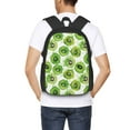 thumbnail image 6 of Vsdgher Green Kiwi Print Backpack for Women Men School Bookbag with Laptop Compartment for College Work Travel, Simple Fashion Casual Daypack, Fit 15" Laptop, 6 of 8