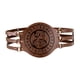 thumbnail image 4 of Cinturón ancho medieval de diseño vintage ajustable para hombres y mujeres, cinturón de corsé de caballero. Marrón, 4 of 9