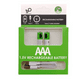 thumbnail image 2 of Paquete con 2 Pilas AAA 1.5v Recargables HYGE Usb C 750mWh Carga Rápida, 2 of 11