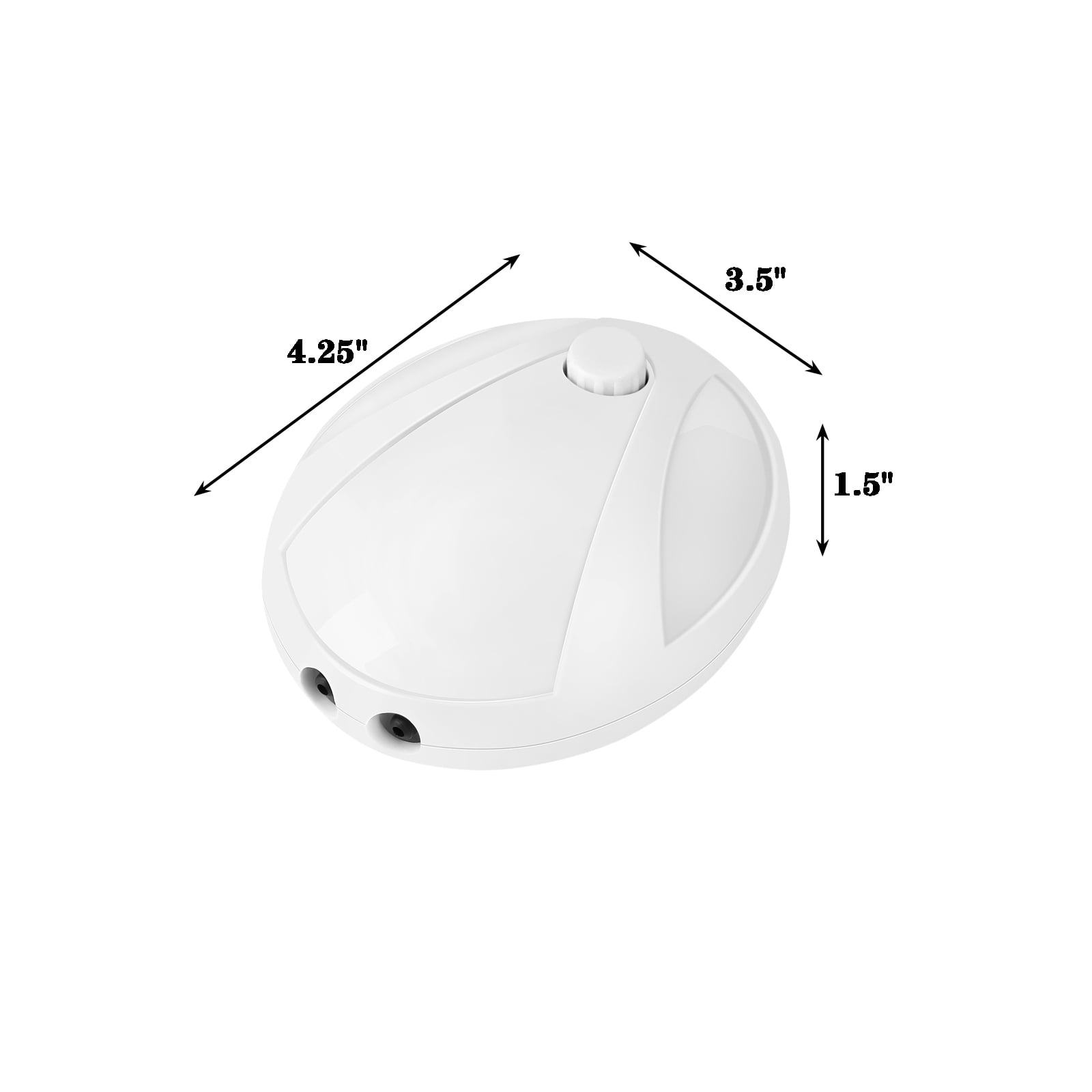 FINBe 1/2 Inch Bore Inline Ball Valve Cutoff Switch - Plastic Valves With Hose Barbs For Drip Irrigation And Aquariums, White, 4pcs