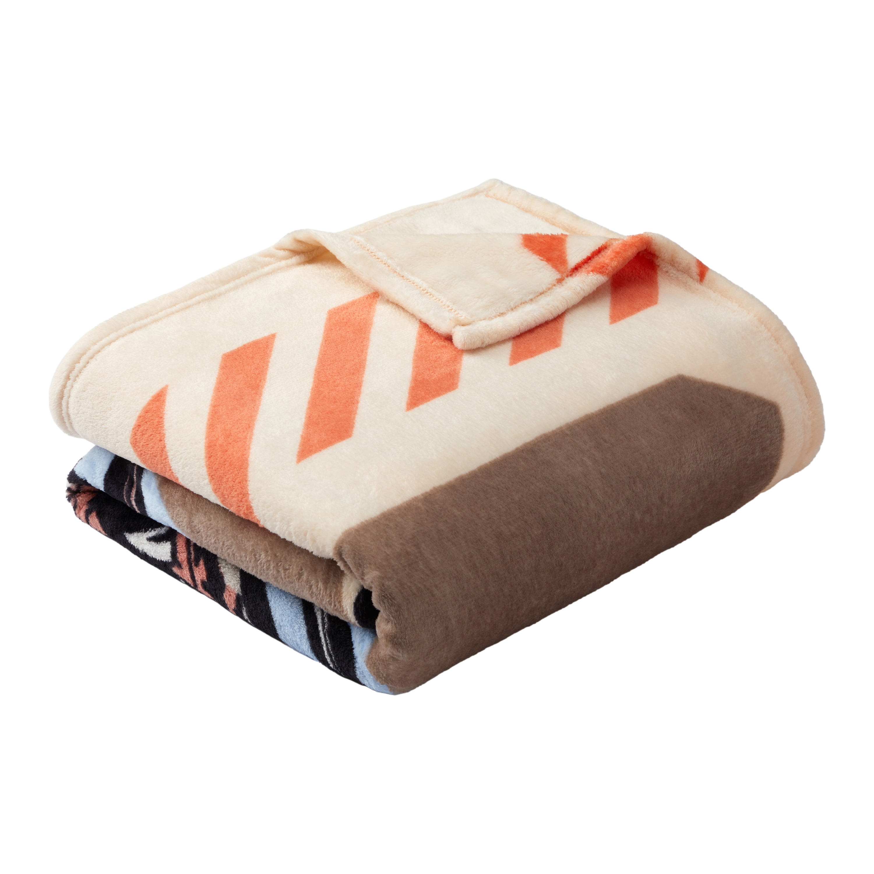 Jurassic World Kids Beige Dinosaur Print Fleece Bed Blanket, Twin/Full