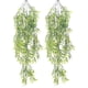 thumbnail image 2 of 2pcs Artificial Bamboo Leaf Vine Wall Hanging Decoration for Parties, 2 of 4