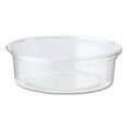 thumbnail image 2 of World Centric CPCS2SF 2 oz PLA Plastic Flat Style Cold Cups - Clear (2000/Carton), 2 of 8