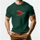 thumbnail image 1 of Tops para hombre, blusas y camisas de manga corta con cuello redondo para hombre, camiseta deportiva informal con estampado de corazones a la moda para hombre, blusa de poliéster de manga corta con cu, 1 of 5