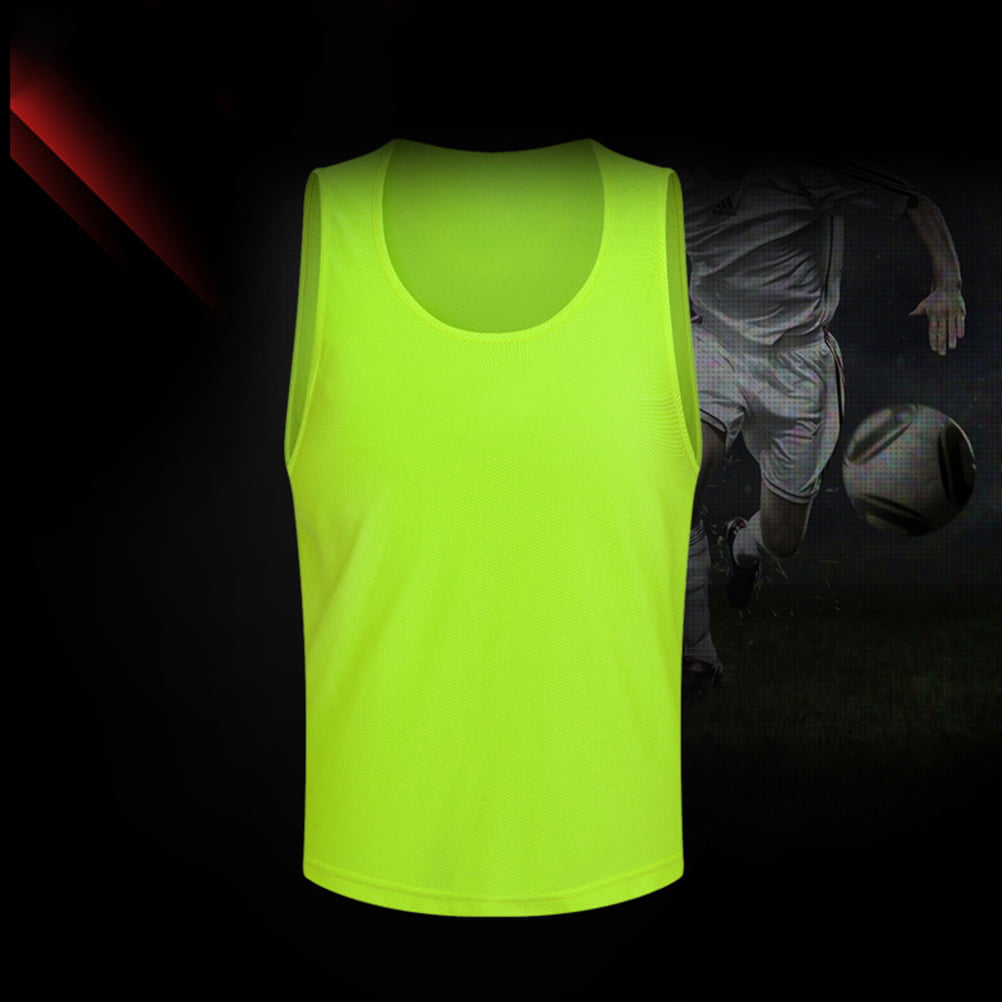Mesh Scrimmage Training Vests Football Vest Breathable Adults Jerseys Bibs 12 Pack Soccer Scrimmage Training Vests 