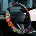 thumbnail image 6 of Cactus 14.5 Inch Printing PVC Leather Auto Accessories Car Wheel Cover Steering Wheel Covers Car Wheel Covers, 6 of 6
