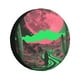 thumbnail image 1 of Balery Neon Desert Moon Cubiertas para Neumáticos - Protector Resistente para Neumáticos de Camioneta, SUV, Remolque, Camper y RV-16 inch, 1 of 6