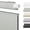 Blackout Gray, variant on BERISSA No Drill No Tools Top Down Bottom Up Cellular Shades Blackout Honeycomb Blinds 1.35" Cordless Tension Cellular Blinds for Indoor Windows,White,34"W x 48"H