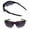 Black/Black, variant on "The Athlete" 2 Pair Polarized Lightweight Sport Wrap Bifocal Sunglasses