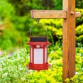 thumbnail image 6 of Upgraded Outdoor Garden Solar Handheld Hanging Lantern, Waterproof Mini Lamp, Home Camping, Courtyard Ambient Light, Red Outdoor Use, 6 of 9