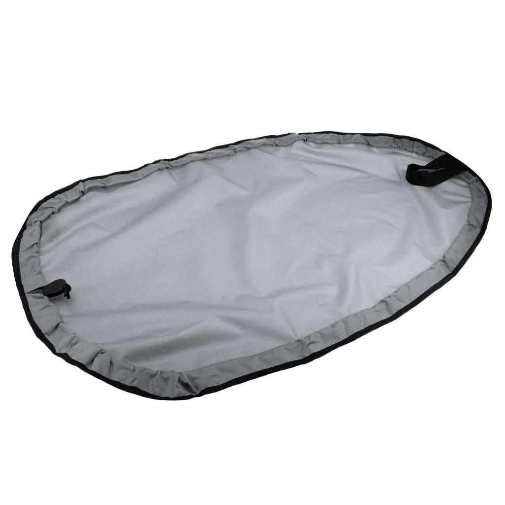 QccHieUs Waterproof Adjustable Breathable Kayak Cockpit Cover Accessories M Gray